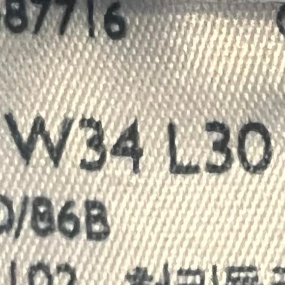 Levi’s 505 jeans men’s 34x30 Regular Straight Mid Rise dark wash Stretch - Picture 6 of 7